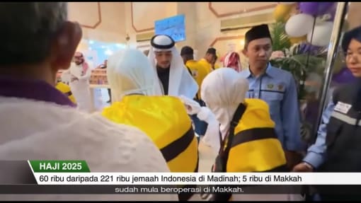 Liputan Wartawan | Haji 2025 –  60,000 jemaah Indonesia sudah tiba di Madinah; lagi 5,000 di Makkah