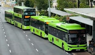 3 khidmat bas baharu bakal dilancar di Tengah, Woodlands, disusuli bas ulang alik JRL pada pertengahan 2027