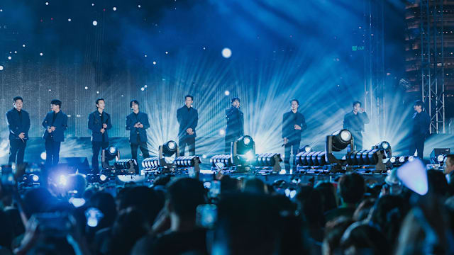 Super Junior热力演出+35分钟烟火大秀，全城狂欢奔赴2026年！