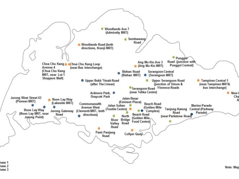 CCTVs to be activated in 10 locations across Singapore starting April 14