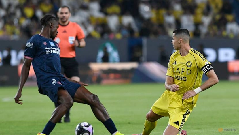 Ronaldo's heart beats faster while converting a penalty against Al-Fayha