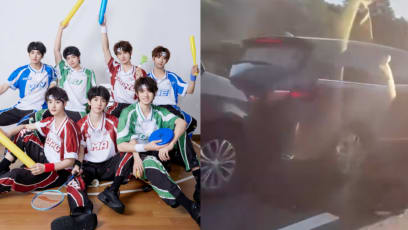  Chinese Idol Group TNT Gets Into A Car Accident With Obsessive Fans