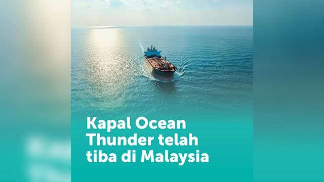 首艘油船经霍峡抵达马国 载100万桶原油