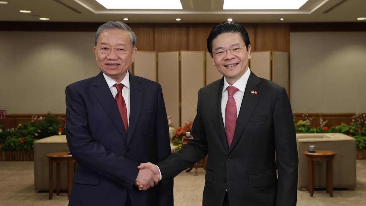 PM Wong congratulates Vietnam’s top leader on re-election