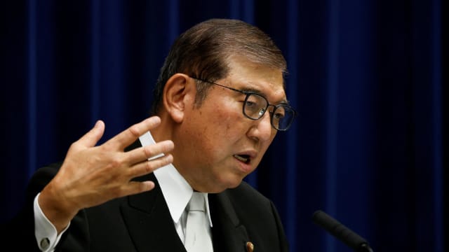 日本首相石破茂计划同习近平举行会谈