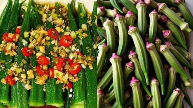 食谱：蒜末羊角豆