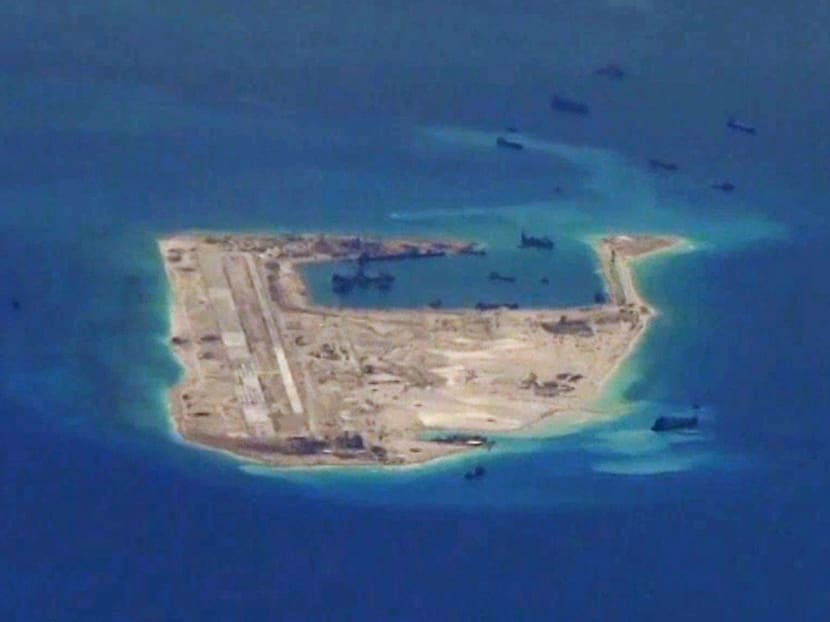 Images cast doubt on China’s vow not to militarise islands