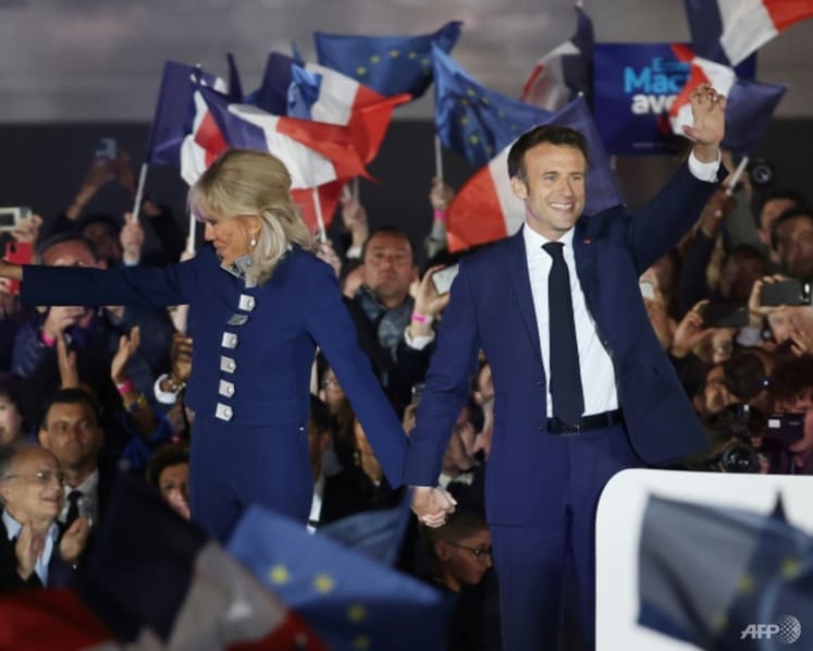 President Halimah, PM Lee congratulate French President Emmanuel Macron on election victory 