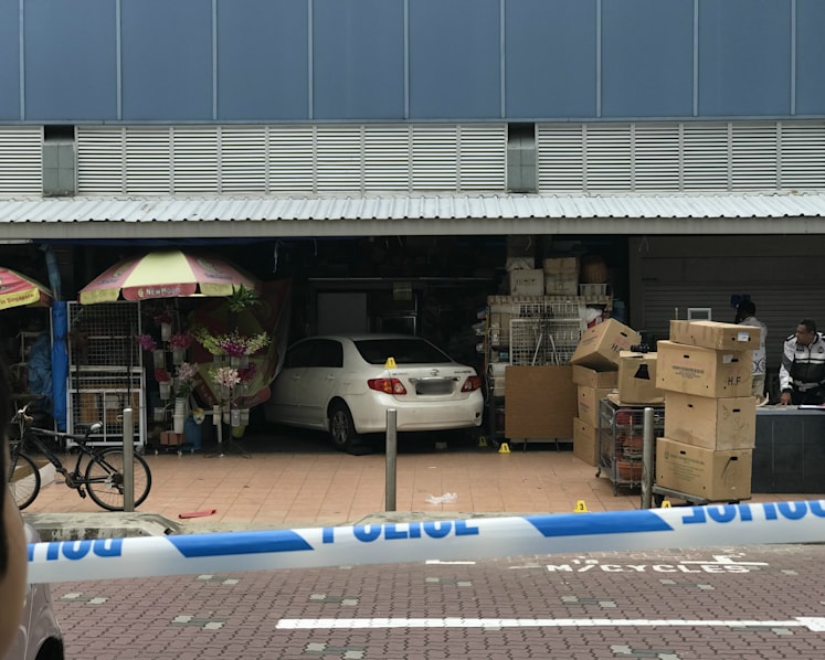 Driver, 51, arrested after car crashes into Marine Terrace market