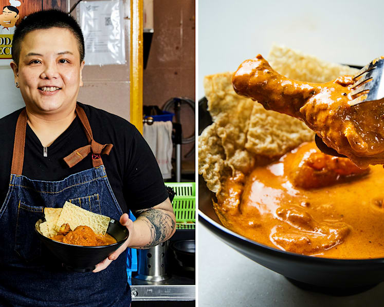 Tanjong Beach Club Chef Opens Curry Bowl Hawker Stall, Hopes “To Be Awarded Michelin Star” Someday
