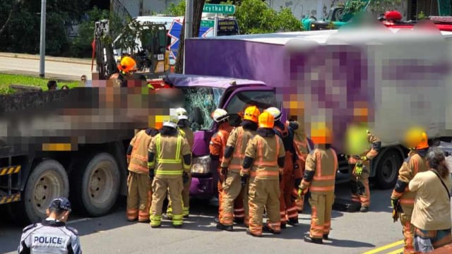 尼德路罗厘追尾 一名司机当场不治