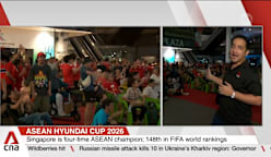 ASEAN Hyundai Cup: Fans cheer on Lions as second leg of semis against Thailand gets underway