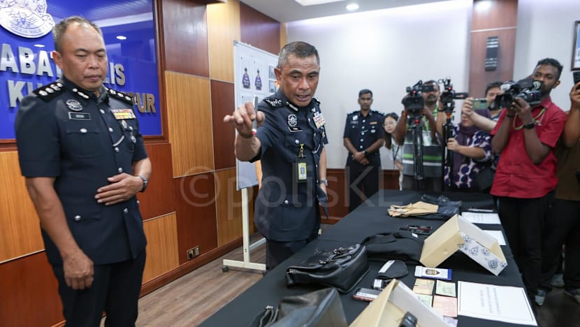 Malaysian senior cop among 6 nabbed for alleged armed robberies targeting wealthy foreigners; US$1.1 million stolen