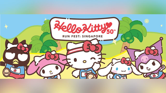 Hello Kitty庆50　主题跑步活动圣淘沙登场