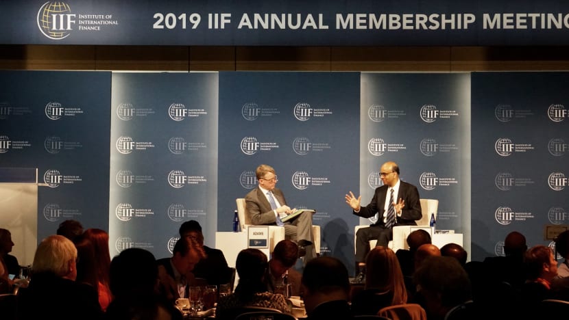 Senior Minister Tharman receives award in US for contribution to global financial governance