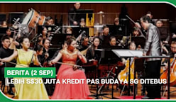 BERITA (2 Sep) | Lebih S$30 juta kredit Pas Budaya SG ditebus