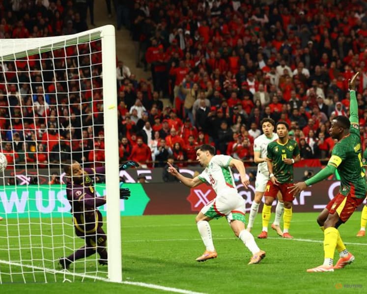 Five-star Diaz on target again as Morocco beat Cameroon 2-0