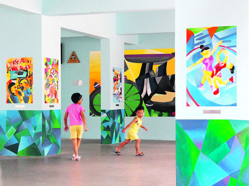 Gallery: Void deck morphs into free ‘art gallery’