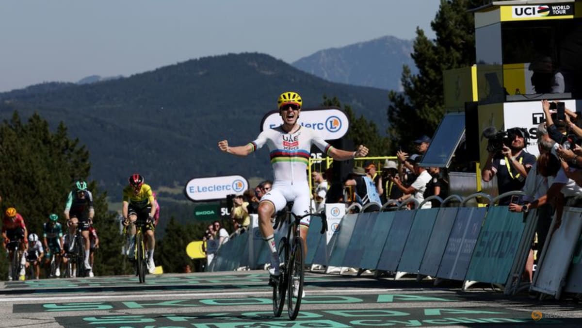 Pogacar's Tour control hardens after Vingegaard exits on Stage 15
