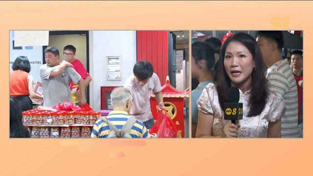 除夕夜最后冲刺 牛车水年货掀抢购潮