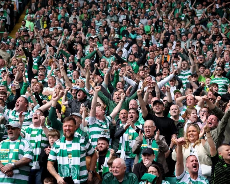 Hearts call for strong action after 'shameful' scenes at Celtic
