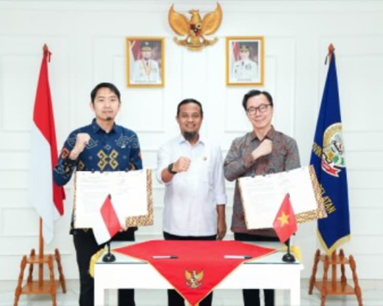 South Sulawesi governor witnesses Vingroup's MOU with regional-owned enterprise for mega project