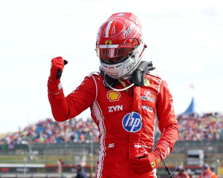 Leclerc wins British GP as F1 leader Antonelli fails to score