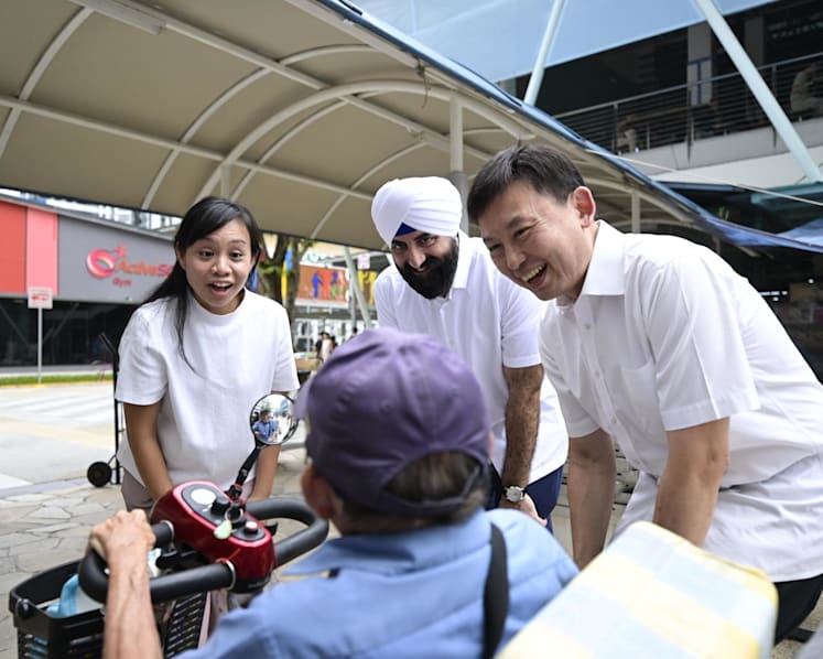 GE2025: PAP activist Kawal Pal Singh and new face Elysa Chen spotted at Bishan-Toa Payoh GRC