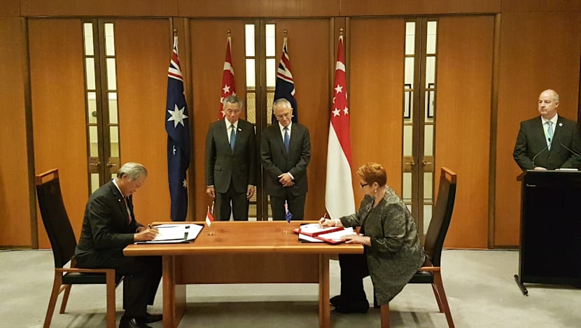 Singapore and Australia sign slew of agreements to cement future cooperation