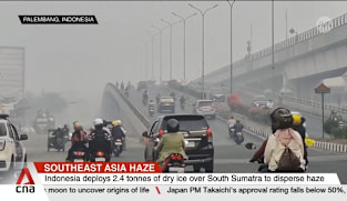 Indonesia deploys 2.4 tonnes of dry ice over South Sumatra to disperse haze 