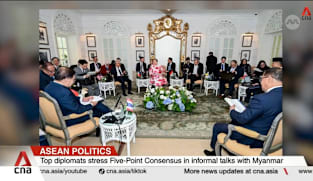 ASEAN foreign ministers hold informal meeting with Myanmar counterpart in Bangkok