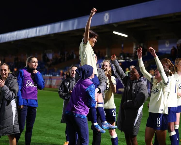Everton hand Chelsea first Women's Super League defeat in 585 days