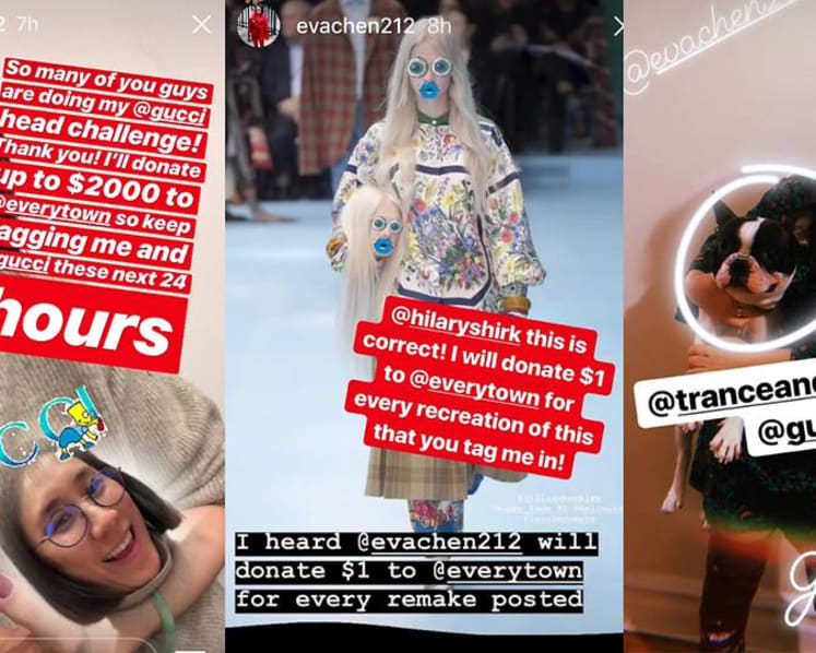 Gucci’s major head moment is trending now