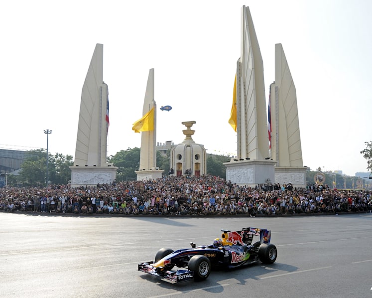 Thailand keeps Formula 1 dream alive despite political pit stops