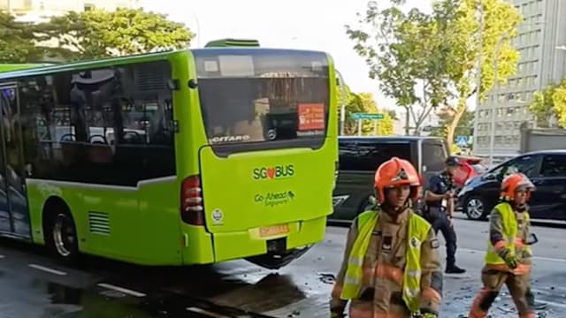 涉及高文地铁站附近连环撞 受伤巴士司机已出院