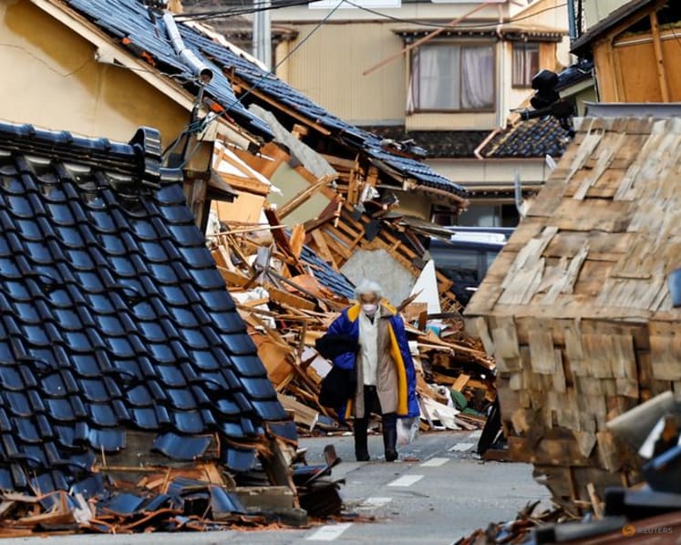 ‘I feel so helpless’: Quake-hit cities in Japan grapple with damage and loss of lives
