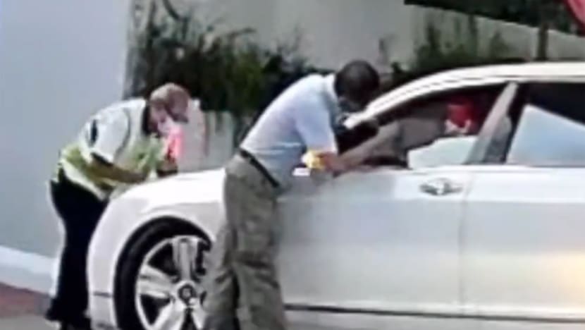 61-year-old male driver of Bentley arrested after ‘dangerous’ moves to push back Bedok school staff, security officer
