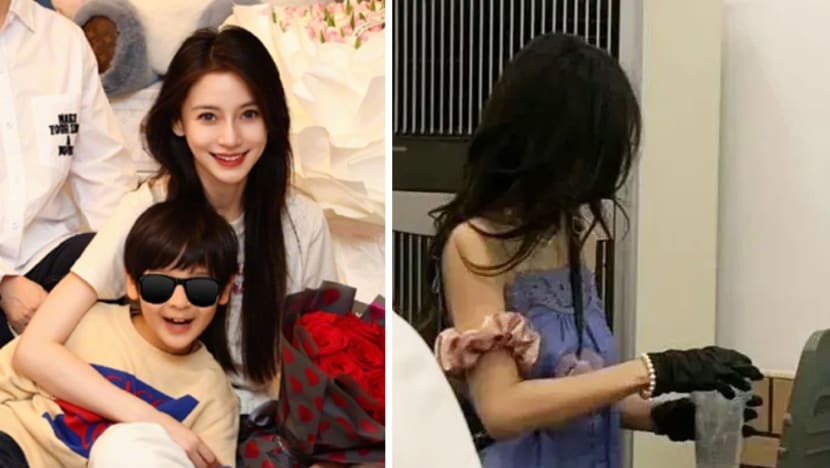 angelababy_volunteer_son_school