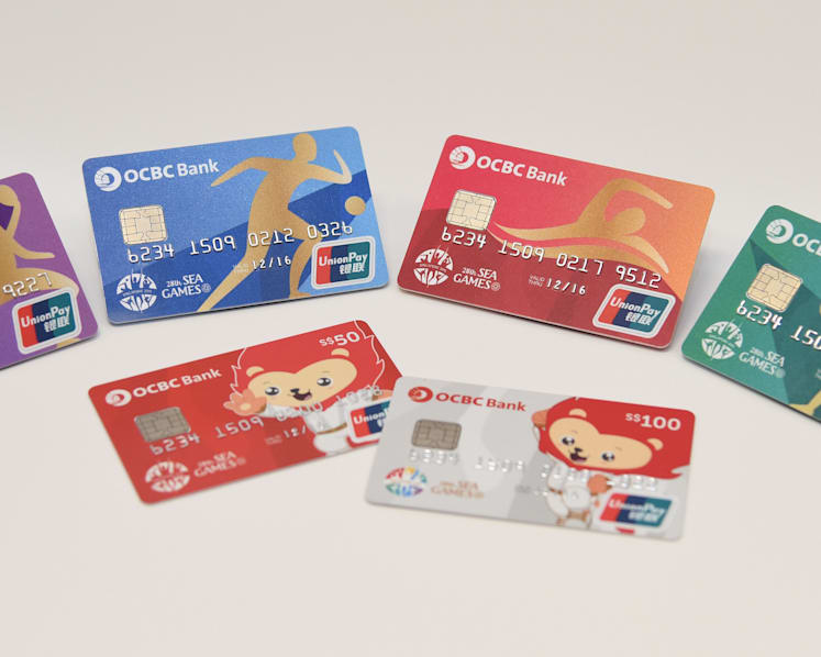 OCBC Bank launches limited edition UnionPay prepaid cards for SEA Games