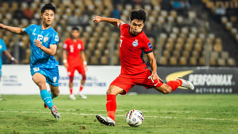 Song's double gives Singapore valuable victory in India, keeps Asian Cup hopes alive