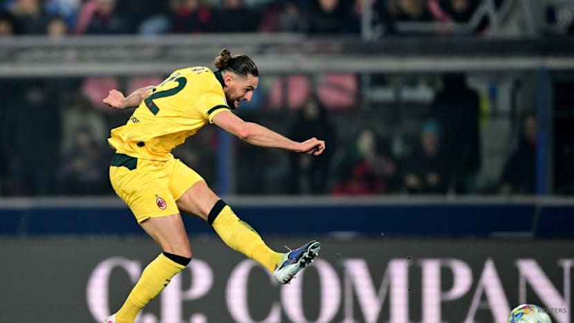 AC Milan close gap on city rivals Inter after 3-0 win at Bologna