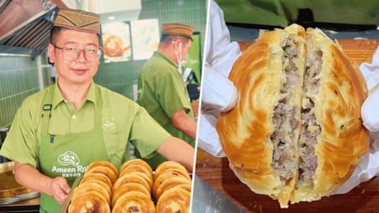 $6 Beef Roti? Ex-Teacher Behind Chinese-Muslim Eatery Ameen Roti Says Price Reasonable