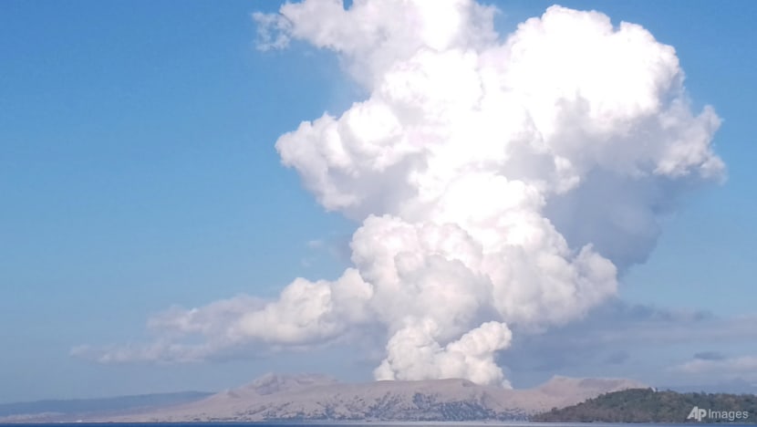Philippine volcano spews ash and steam, evacuation under way Philippine volcano spews ash and steam, evacuation under way