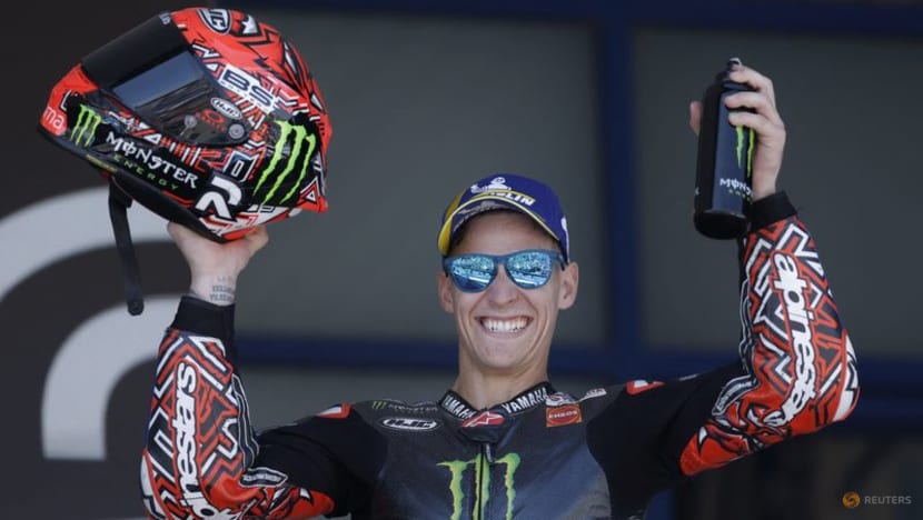 Yamaha's Quartararo pips Ducatis to clinch Dutch Grand Prix pole
