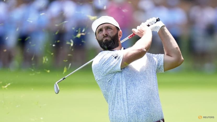 Rahm wishes fan he hit with errant shot at Quail Hollow had soccer skills