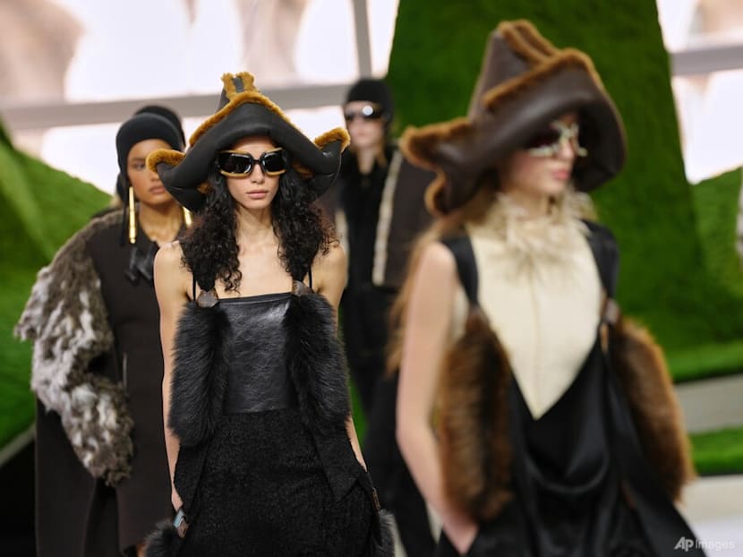 Inside Louis Vuitton’s Louvre mountain: Folklore goes high fashion at Paris Fashion Week