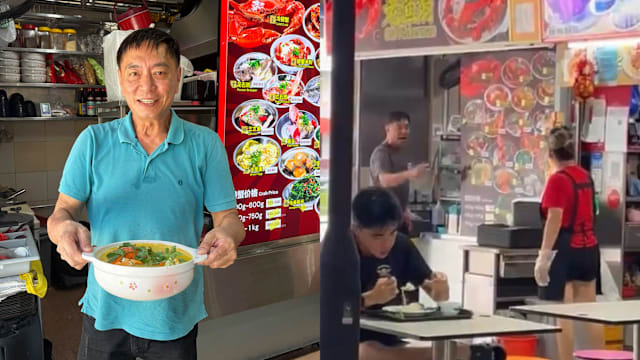 小贩中心开档2个月，黄奕良与隔壁鸡饭嫂爆冲突！