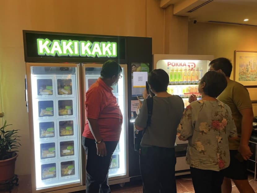 There will be a durian vending machine at Tampines MRT station from late January
