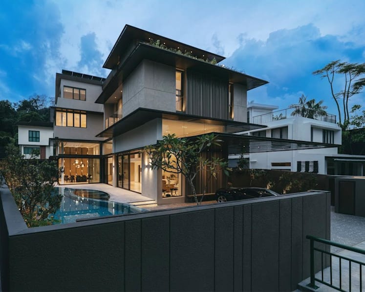 Years after working together, three former colleagues reunited to design a home in Singapore Years after working together, three former colleagues reunited to design a home in Singapore