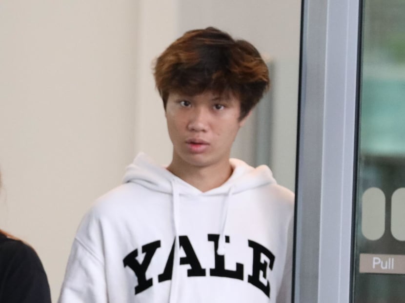 Jervis Tan Le Jia pictured at the State Courts on Aug 12, 2024. Jervis Tan Le Jia pictured at the State Courts on Aug 12, 2024.